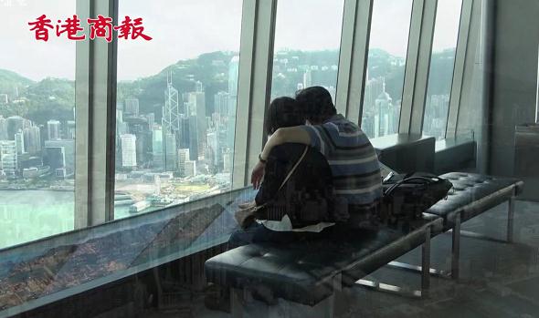 有片 | 天際100重開(kāi) 本報(bào)記者帶您鳥(niǎo)瞰香港