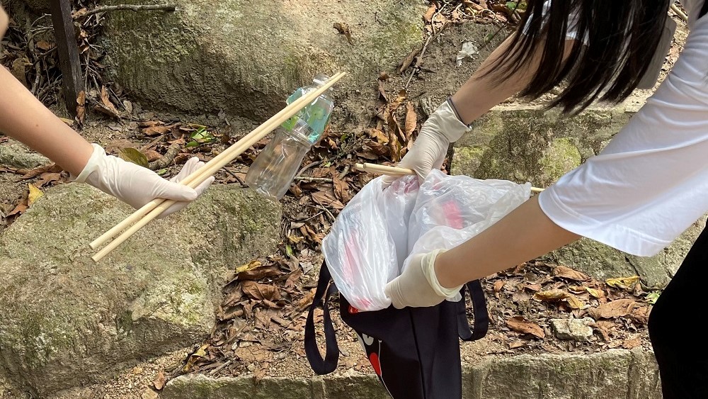 有片 | 【行山不留痕】穿梭林蔭清潔山野 帶走垃圾 愛(ài)惜自然