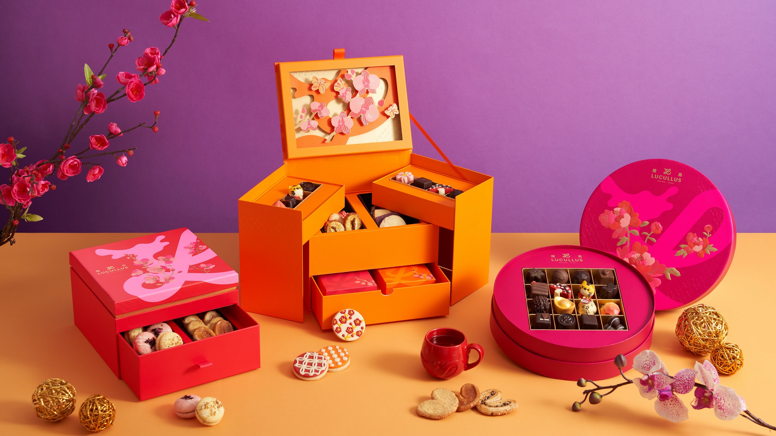 【美食】花卉主題朱古力及新年禮盒  共慶新春佳節(jié)