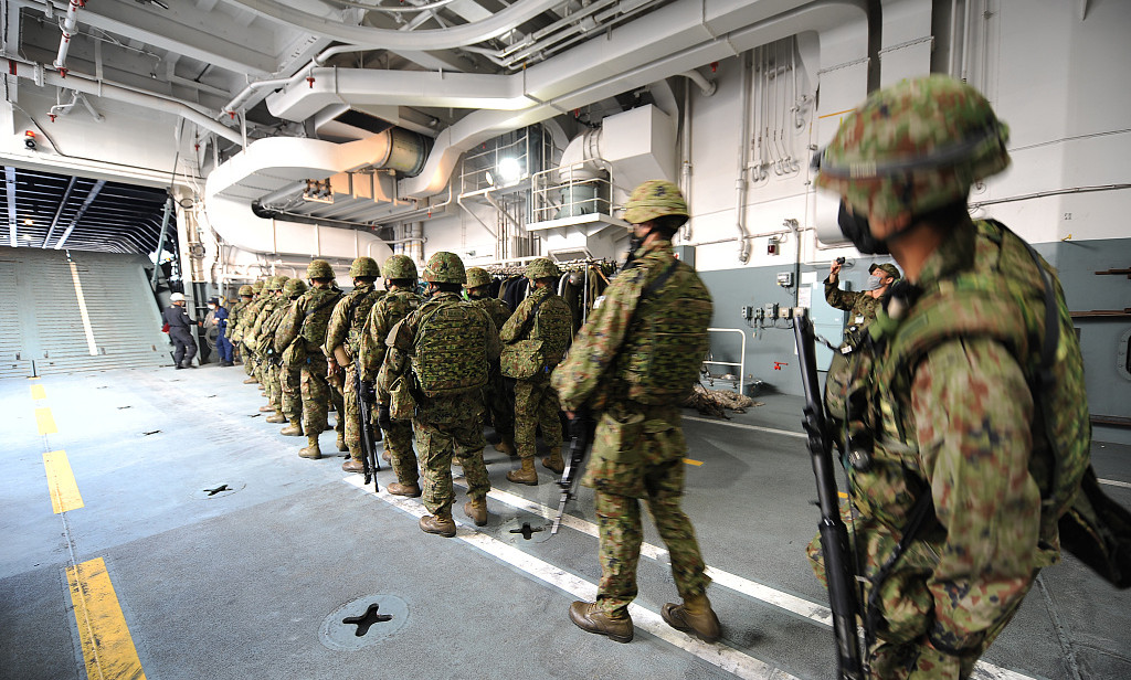 日美舉行聯(lián)合訓(xùn)練 40名日本自衛(wèi)隊(duì)員感染新冠