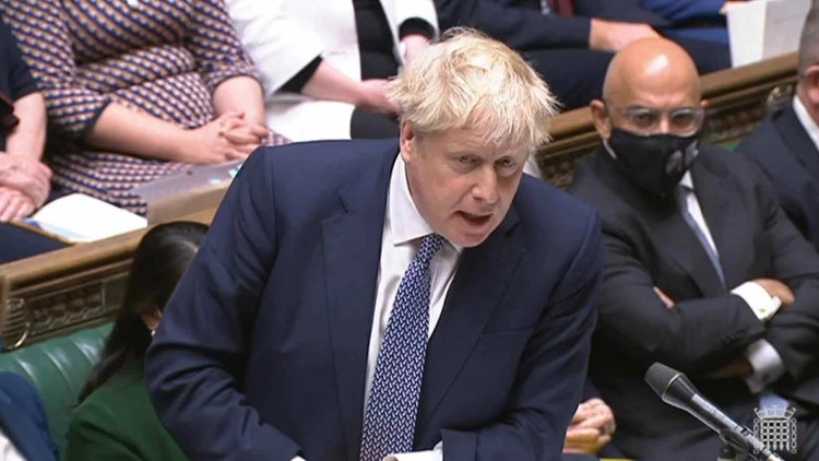 約翰遜：Omicron疫情已達(dá)頂峰 英格蘭下周放寬防疫措施