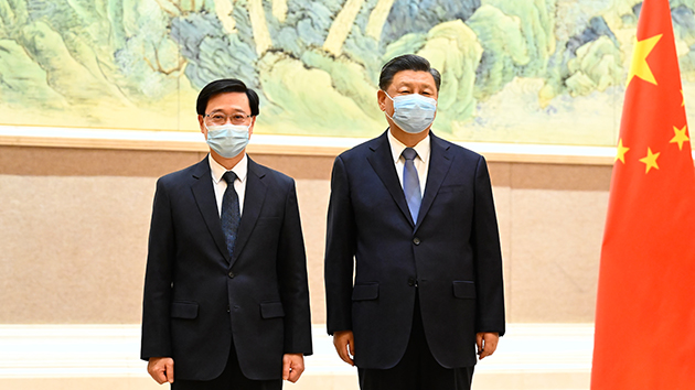 習(xí)近平會(huì)見李家超 強(qiáng)調(diào)香港正處由治及興關(guān)鍵期