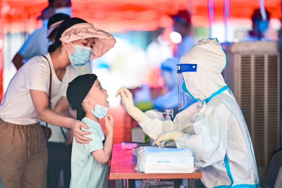 廈門湖里有序開展核酸檢測(cè)