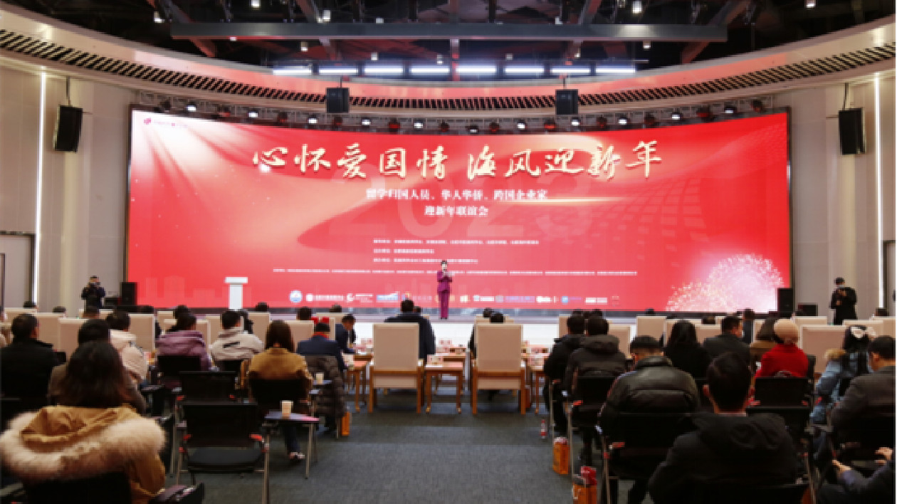 合肥高新區(qū)歐美同學會：心懷愛國情 海風迎新年