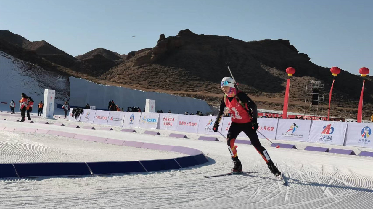 全國(guó)冬季兩項(xiàng)錦標(biāo)賽冠軍賽甘肅白銀開賽