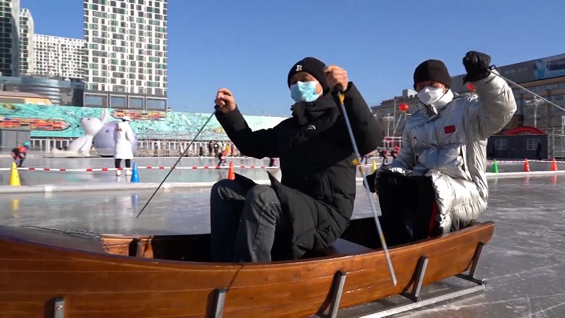 冰雪經(jīng)濟成遼寧營口今年春節(jié)消費市場一大亮點