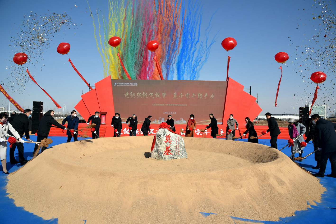 青島高新區(qū)近百個(gè)項(xiàng)目入駐載體、集中開工