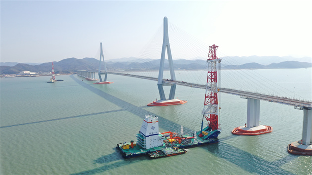 象山港跨海大橋進(jìn)入全面建設(shè)階段
