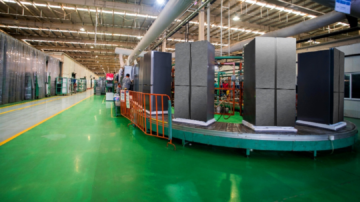 美菱跑出合肥發(fā)展「加速度」 0.26秒下線一臺(tái)冰箱