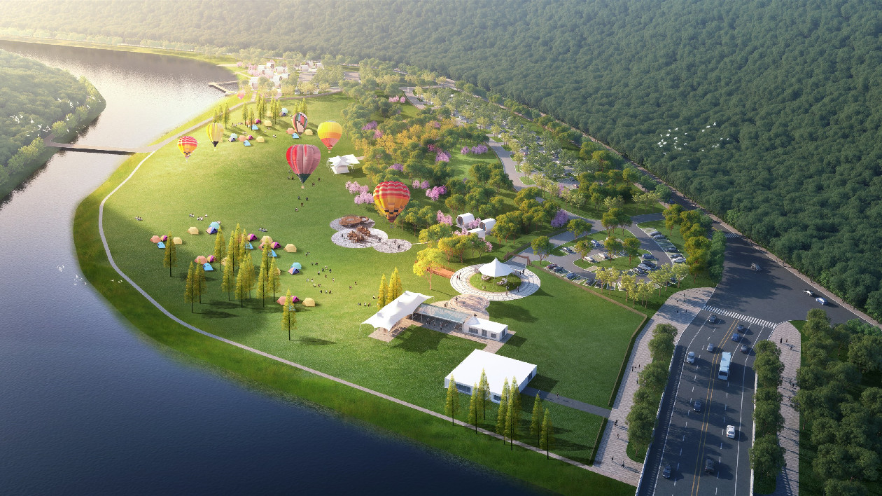 武陵源八大戶(hù)外露營(yíng)及體育休閒項(xiàng)目集中開(kāi)工