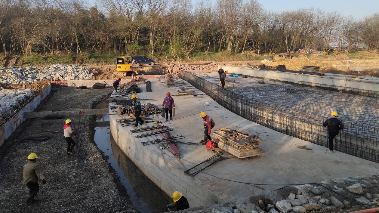 皖徽州區(qū)：「幸福河湖」水利建設(shè)春潮湧