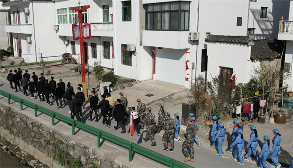 皖黟縣柯村鎮(zhèn)：憶先烈 祭英魂