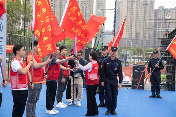 惠陽舉行「全民反詐」集中宣傳暨公益撿跑活動(dòng)