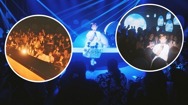 有片｜【娛樂】王菀之沉浸式音樂會 與觀眾零距離獻(xiàn)唱