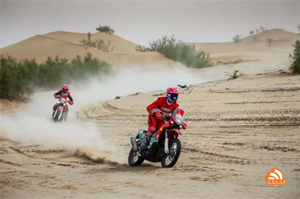 2023中國環(huán)塔（國際）拉力賽SS8尼雅賽段賽場瞬間