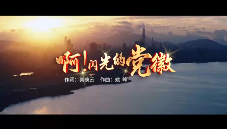 歌聲獻(xiàn)給黨｜深圳坪山原創(chuàng)歌曲《?。￠W光的黨徽》MV首發(fā)