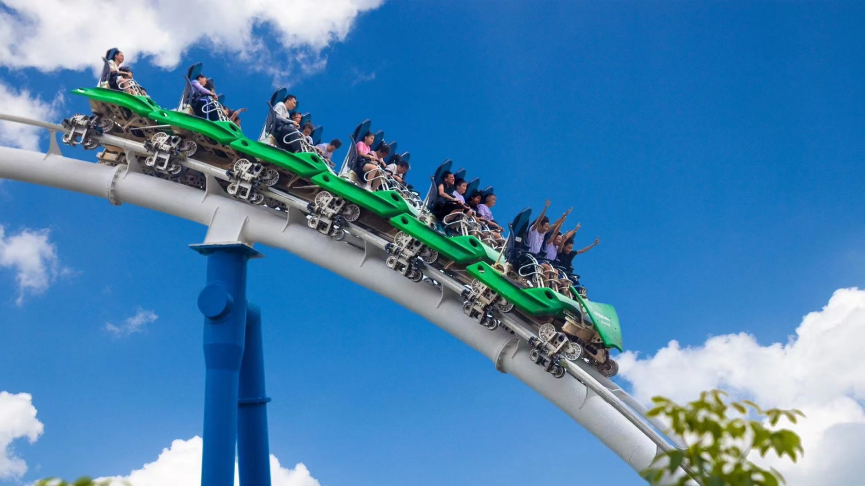 深圳歡樂谷25周年狂歡盛典開幕 燃情桑巴點(diǎn)燃夏日狂歡