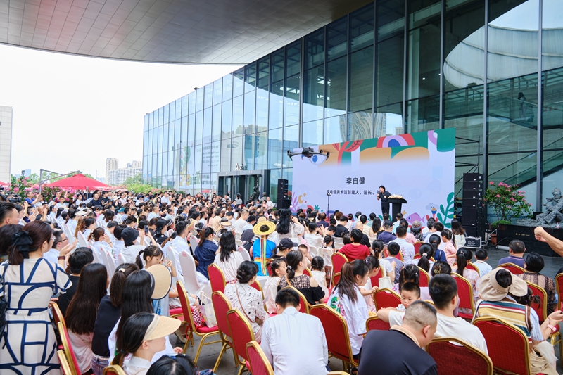 2023第二屆湖南少兒美術(shù)作品雙年展在長沙開幕