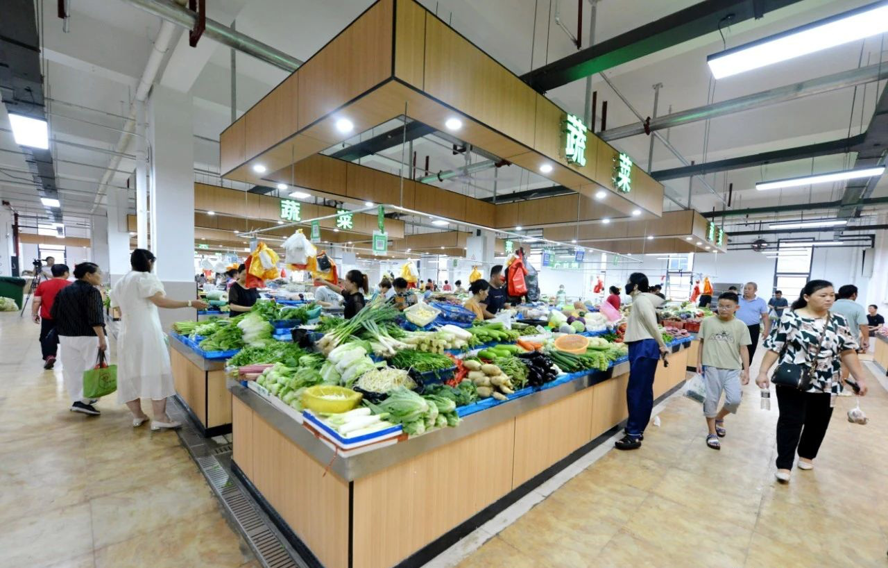 安徽巢湖：菜市「提檔」文明「升級(jí)」