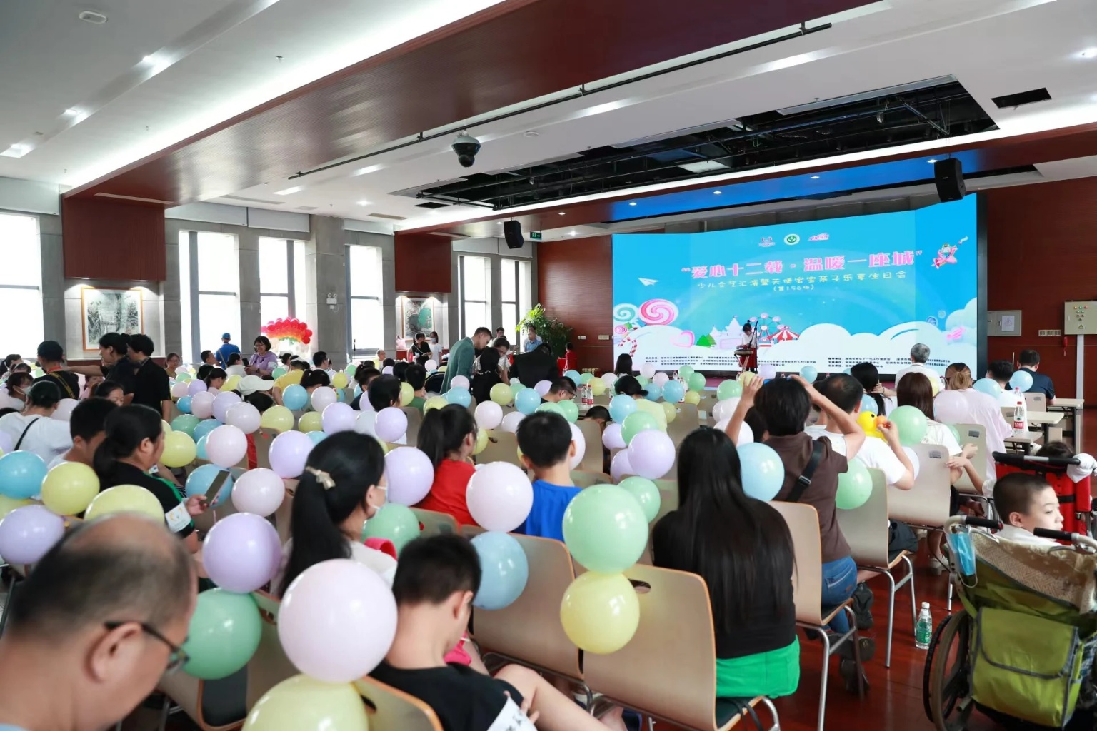 深圳天使家園為腦癱兒舉辦第156場(chǎng)生日會(huì)