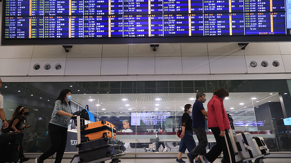 【商報(bào)圖說(shuō)】經(jīng)機(jī)場(chǎng)入境增 惟復(fù)蘇較慢