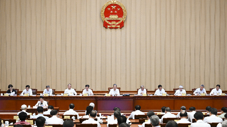 十四屆全國(guó)人大常委會(huì)第五次會(huì)議在京舉行