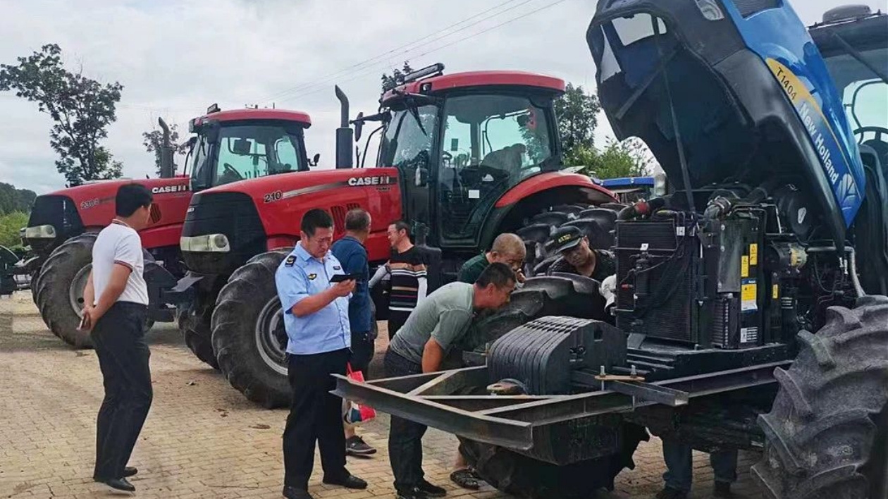 黑龍江寶清：農(nóng)機(jī)送檢下鄉(xiāng) 讓「服務(wù)多跑路，農(nóng)民少跑腿」