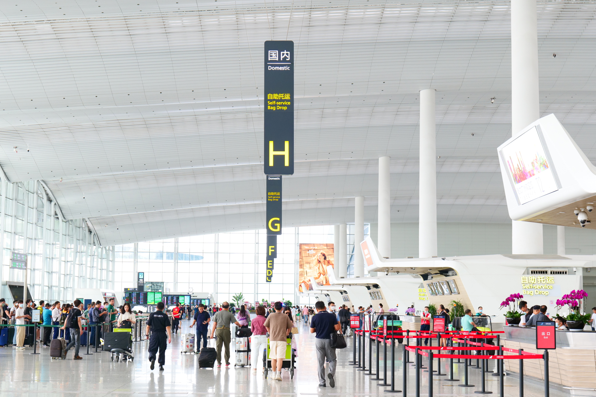 穗白雲(yún)機(jī)場暑運(yùn)客流突破1210萬人次