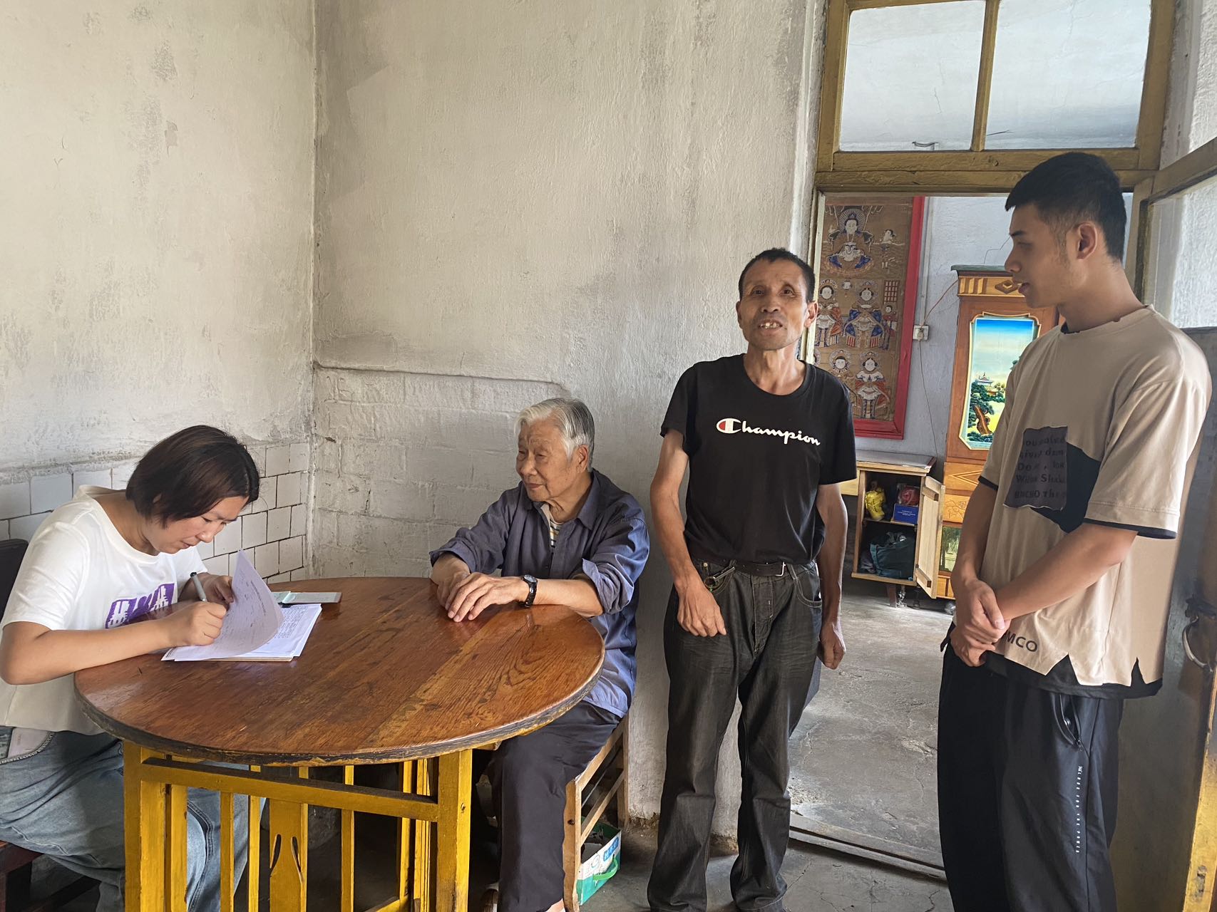 黑龍江湯原縣鶴立林區(qū)社區(qū)管委會(huì)：提升服務(wù)質(zhì)量 加強(qiáng)助殘力度