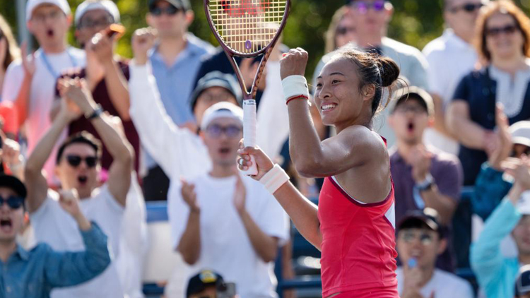 高排位種子悉數(shù)過(guò)關(guān) 鄭欽文首進(jìn)美網(wǎng)16強(qiáng)