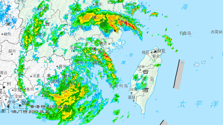 颱風(fēng)「?？乖趶V東省饒平縣沿海再次登陸
