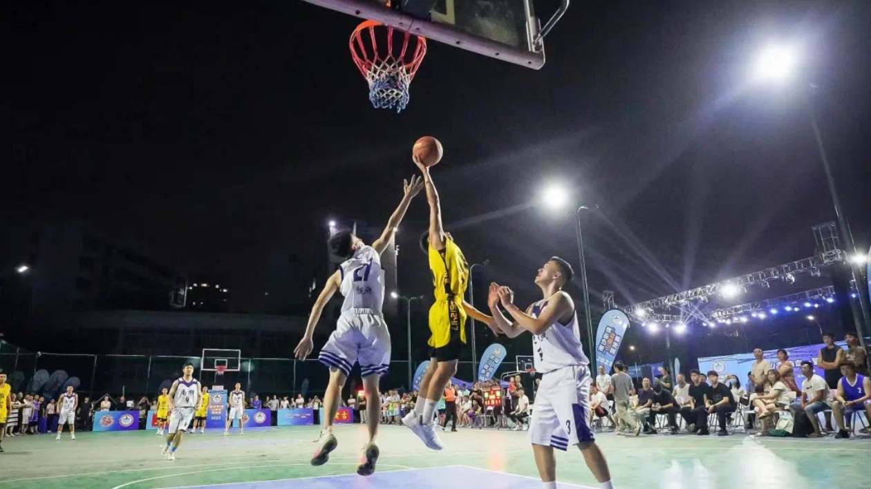 街BA來啦！第八屆南沙街道「山海杯」籃球賽開幕