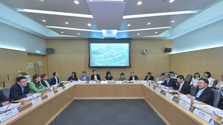 河套區(qū)港深創(chuàng)新及科技園發(fā)展聯(lián)合專責(zé)小組會(huì)議在港舉行