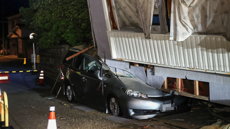 受颱風(fēng)影響日本3人死亡、千餘棟房屋被淹