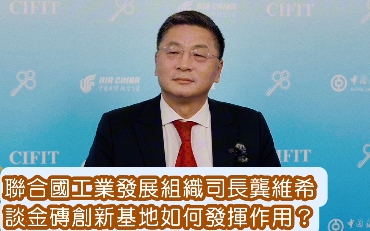 聯(lián)合國工業(yè)發(fā)展組織全球投資和技術(shù)促進辦公室和機構(gòu)夥伴關(guān)係司司長龔維希 談金磚創(chuàng)新基地如何發(fā)揮作用