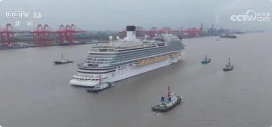 首艘中國(guó)國(guó)產(chǎn)郵輪第二次試航完成