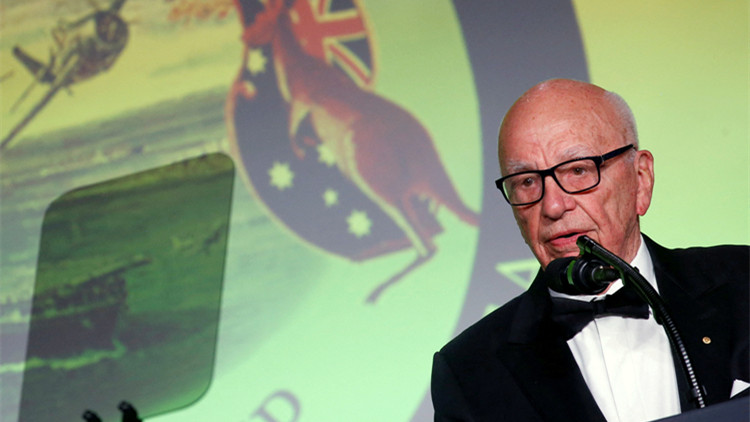 傳媒大亨默多克將卸任美國?？怂构竞托侣劶瘓F董事長