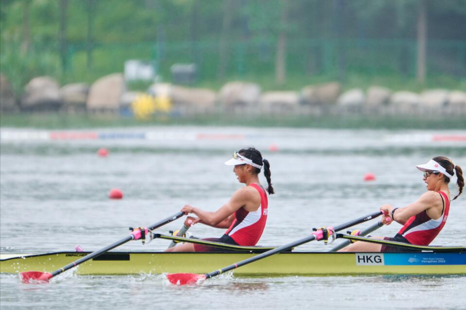 港隊(duì)亞運(yùn)直擊｜男、女子輕量級雙人雙槳決賽  港隊(duì)組合無功而還同得第六