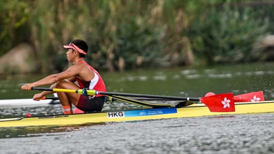 港隊(duì)亞運(yùn)直擊 | 港隊(duì)再添獎(jiǎng)牌！趙顯臻賽艇男子單人雙槳摘銅