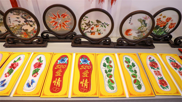 組圖丨甘肅慶陽香包節(jié)展品亮相