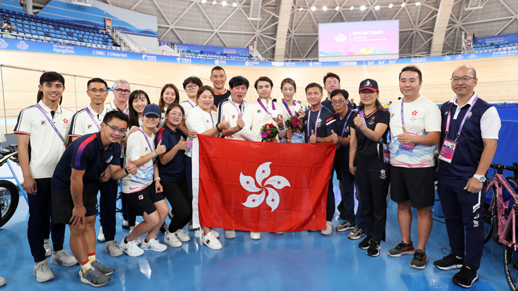 港隊(duì)亞運(yùn)直擊 | 港隊(duì)再奪4銀1銅 單車賽場(chǎng)勇摘雙銀