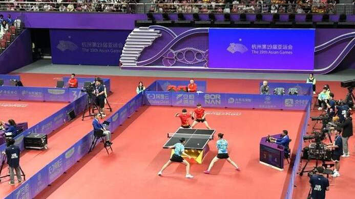 再爆冷！孫穎莎王曼昱無(wú)緣亞運(yùn)女雙四強(qiáng)