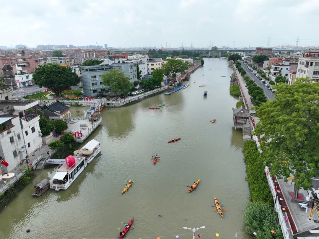 劃皮劃艇+小龍舟  莞道滘文旅新業(yè)態(tài)風(fēng)生水起