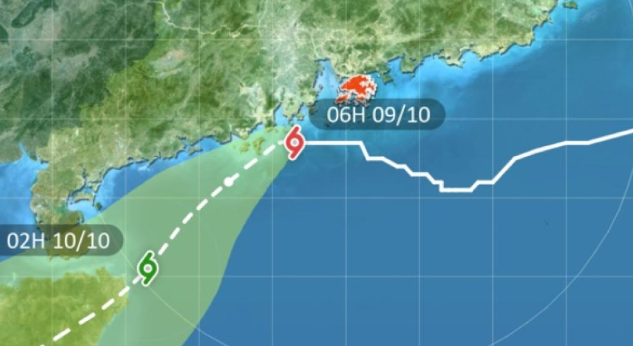 天文臺11時(shí)40分將改掛3號波 黑雨警告仍生效