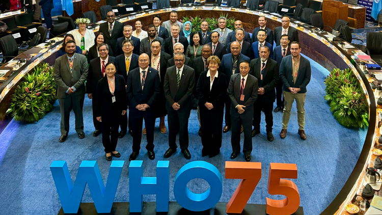 林文健在馬尼拉出席世衞西太平洋地區(qū)年會(huì)