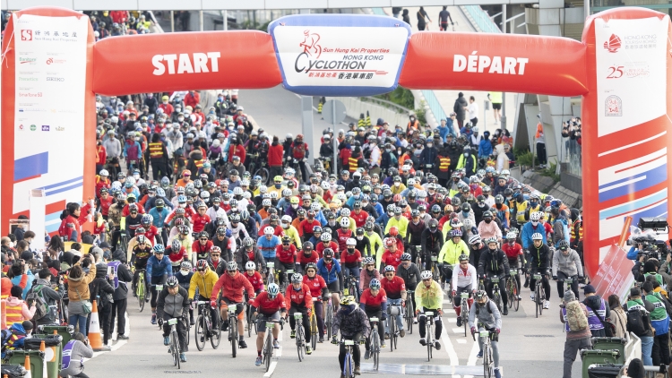 香港單車(chē)節(jié)周日舉行 運(yùn)輸署：當(dāng)日多條賽點(diǎn)路段臨時(shí)封路