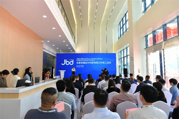 顯耀顯示科技合肥工廠一期項(xiàng)目竣工