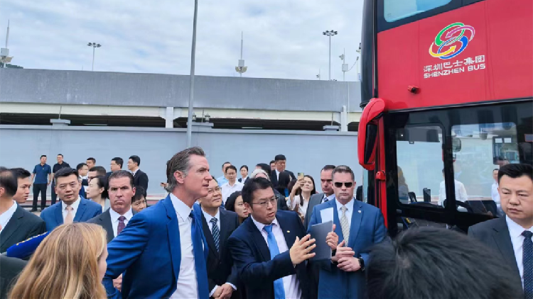 美國加州州長紐森開啟訪華，在深圳直呼Amazing！