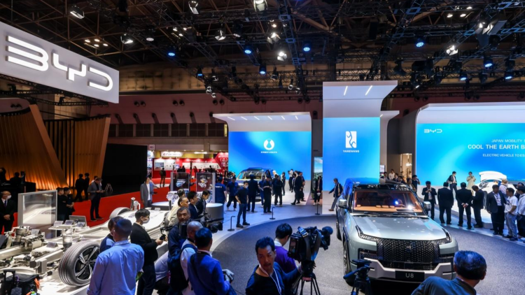 比亞迪亮相2023東京車展 國際化進(jìn)程再提速