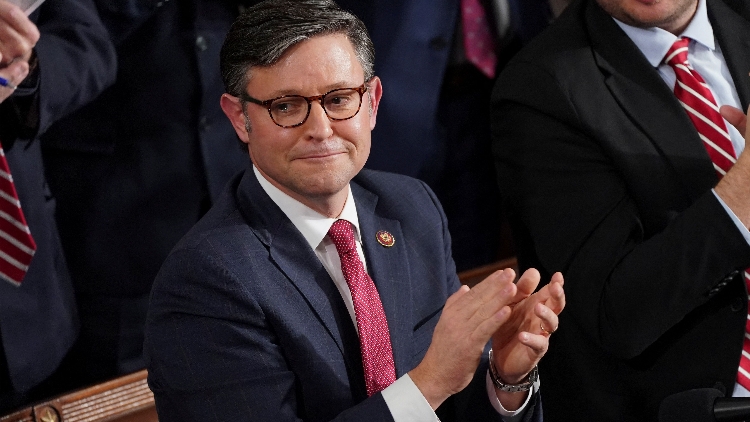 美國(guó)共和黨議員邁克·約翰遜當(dāng)選眾議院議長(zhǎng)